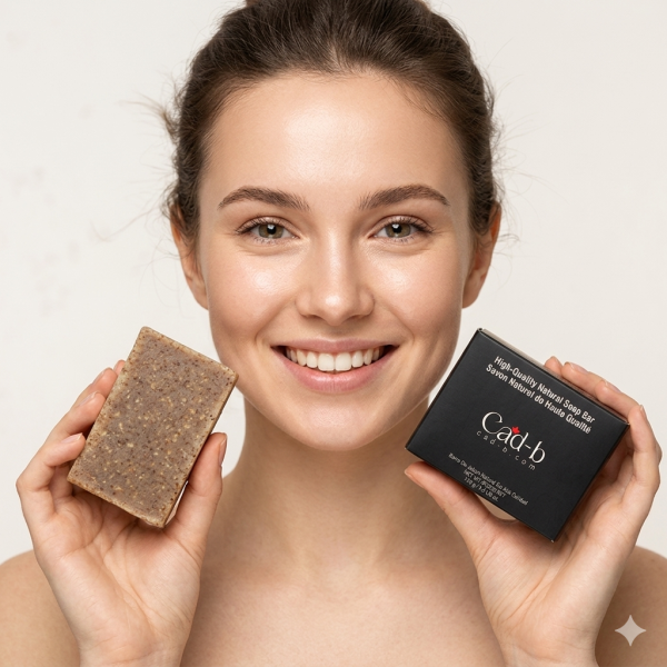 Natural Apricot Exfoliating Soap - Gentle Apricot Scrub Soap for Brightening, Smooth Skin & Acne Control - Paraben-Free | CAD B | NS02
