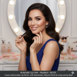 Automatic Lip Liner – Rosebud – ALL05 | Creamy Retractable Lip Pencil with Shea Butter, Natural Finish & Long-Lasting Wear