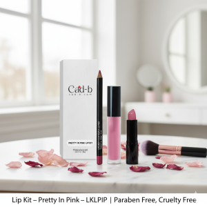 Lip Kit – Pretty In Pink – LKLPIP | Paraben Free, Cruelty Free
