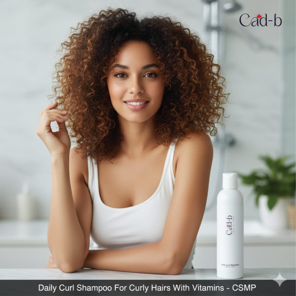 Daily Curl Shampoo For Curly Hairs With Vitamins – CSMP