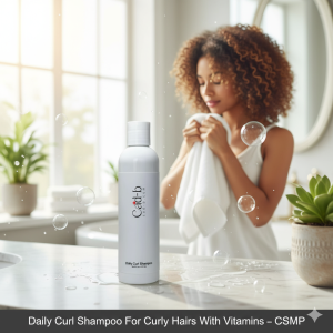 Daily Curl Shampoo For Curly Hairs With Vitamins – CSMP