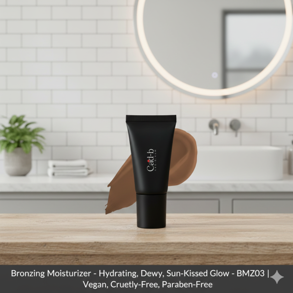 Bronzing Moisturizer – Hydrating, Dewy, Sun-Kissed Glow – BMZ03 | Vegan, Cruelty-Free, Paraben-Free Bronzing Moisturizer – Hydrating, Dewy, Sun-Kissed Glow – BMZ03 | Vegan, Cruelty-Free, Paraben-Free